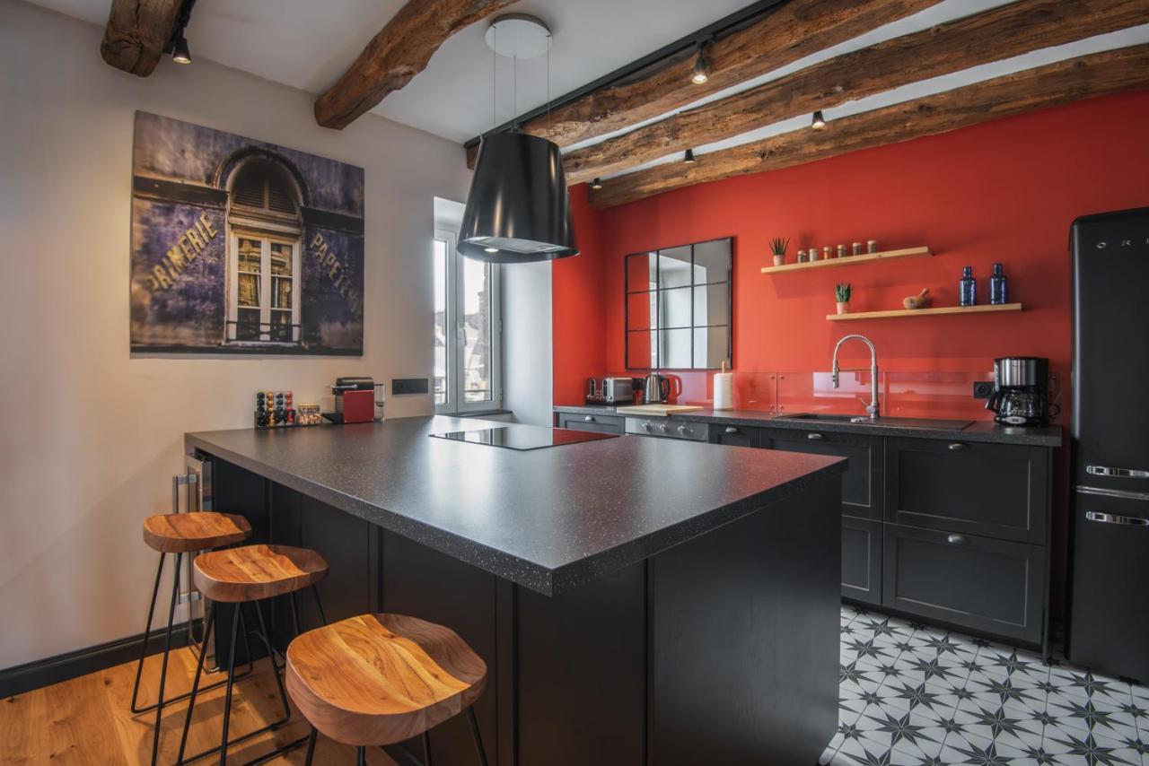 Luxury Cosy Family Nest In The Medieval Town Dinan Exterior photo